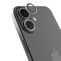 Devia Folie Sticla Camera Peak Series Crystal iPhone 17, Transparent, pachet de 2 buc