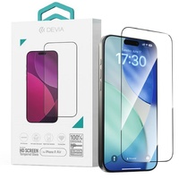 Devia Folie Sticla Star Series Full Screen HD iPhone 17 Air Negru