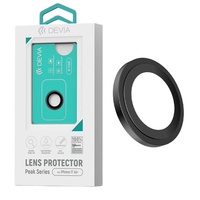 Devia Folie Sticla Camera Peak Series iPhone 17 Air Black