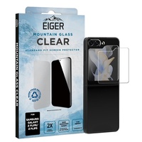Eiger Folie Sticla Mountain Glass Samsung Galaxy Z Flip7 FE/ Z Flip6 / Z Flip5 Clear