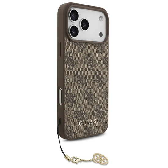 Guess Husa 4G Charm Tone on Tone iPhone 17 Pro Max Maro