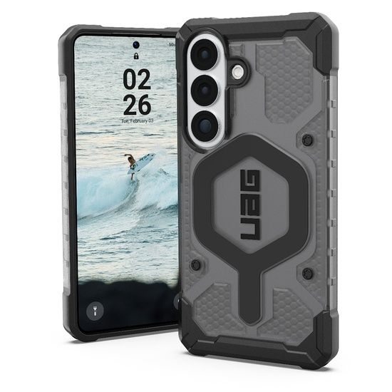 UAG Husa Pathfinder Clear Magnetic Samsung Galaxy S26 Ash/Black