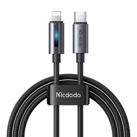 Mcdodo Cablu Type-C la Lightning 36W, Fast Charging, 3A, 1.2m, Negru