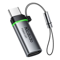 Mcdodo Adaptor Type-C la Type-C PD 100W Auto Power Off , 5A, 480Mbps, incarcare si sincronizare date, cu snur, Negru