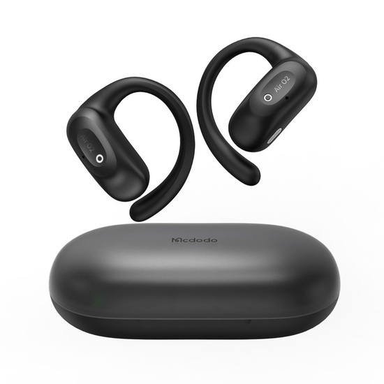 Mcdodo Casti Bluetooth Wireless Open-Ear OWS Air O2 Series, Design ergonomic, Negru