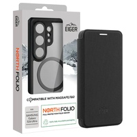 Eiger Husa North Folio Magsafe Samsung Galaxy S26 Ultra Negru