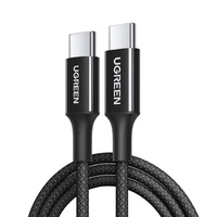 Ugreen Cablu Type-C la Type-C 100W, Fast Charge, 1m, Negru