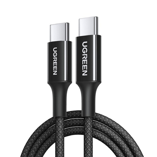 Ugreen Cablu Type-C la Type-C 100W, Fast Charge, 1m, Negru