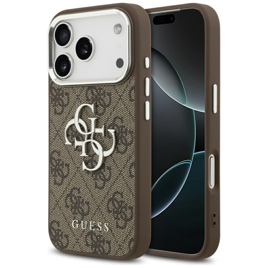 Guess Husa 4G Classic Logo iPhone 17 Pro Maro