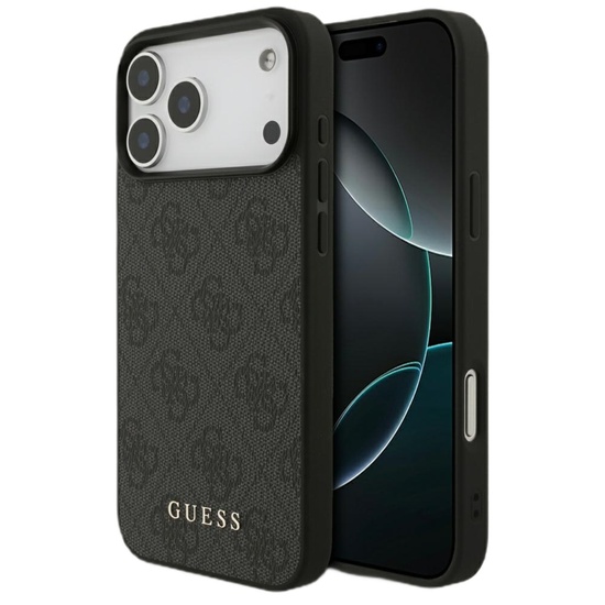 Guess Husa 4G Classic iPhone 17 Pro Negru