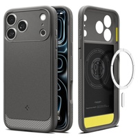 Spigen Husa Rugged Armor MagSafe iPhone 17 Pro Max Gray