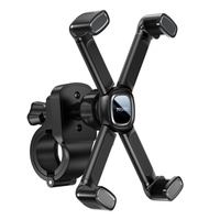 Yesido Suport Telefon pentru Bicicleta / motocicleta cu prindere ghidon, pentru telefoane cu diagonala 4.7-6.7 inch, Negru