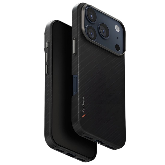 Uniq Husa Keva Edge Aramid MagClick iPhone 17 Pro Max Gri