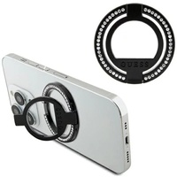 Guess Inel pentru telefon Rhinestones MagSafe Negru