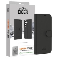 Eiger Husa North Folio Case Samsung Galaxy S24 Plus Black