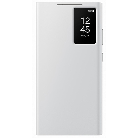 Samsung Husa Originala Smart View Wallet Cover Samsung Galaxy S24 Ultra White