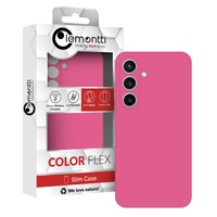 Lemontti Husa Silicon Premium Samsung Galaxy S23 FE Fuchsia